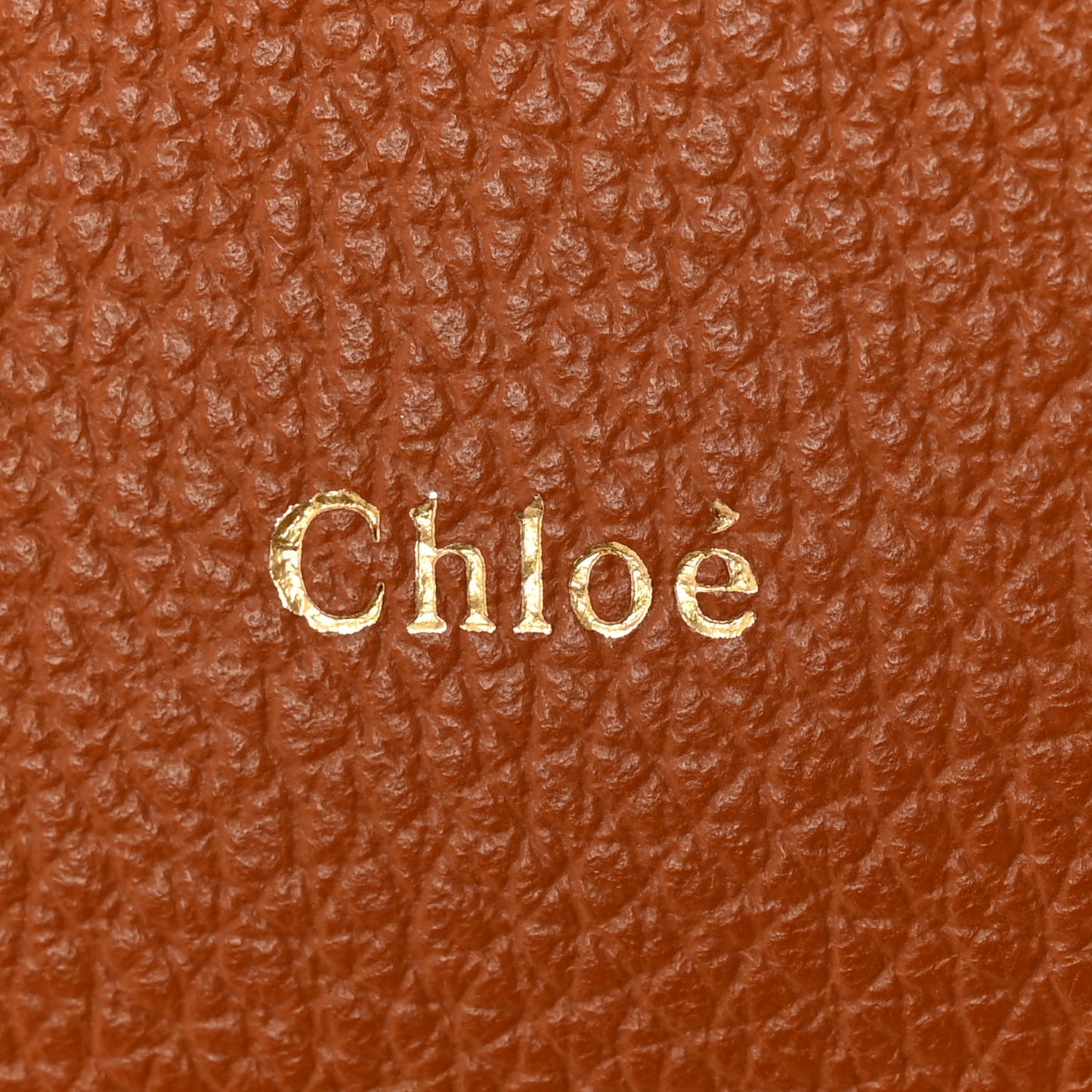 Grained Calfskin Marcie Bucket Bag Tan