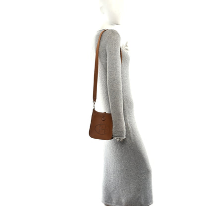 Hermes Taurillon Clemence Evelyne TPM Gold 2 of 11