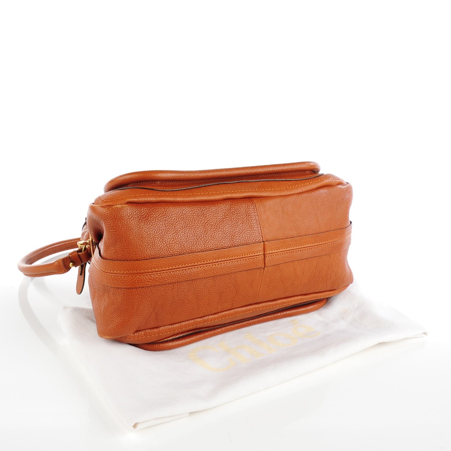 Calfskin Medium Military Paraty Caramel
