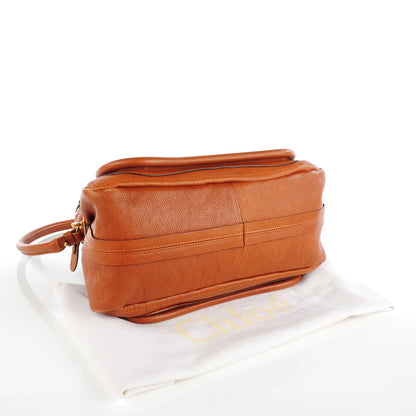 Chloe Calfskin Medium Military Paraty Caramel 4 of 8