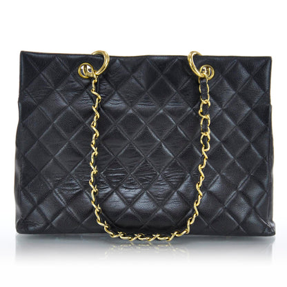 Chanel Caviar Quilted Timeless CC Tote Black 3 of 9