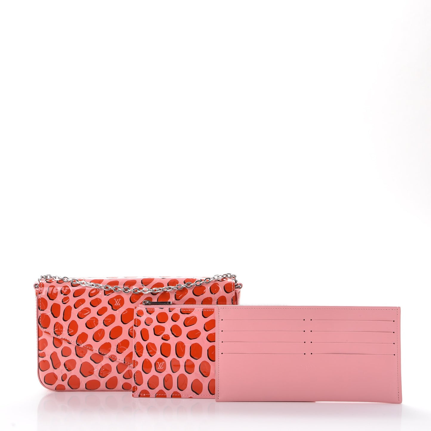 Vernis Jungle Dots Pochette Felicie Sugar Pink Poppy