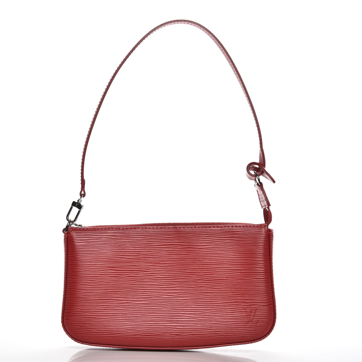 Epi Pochette Accessories NM Carmine