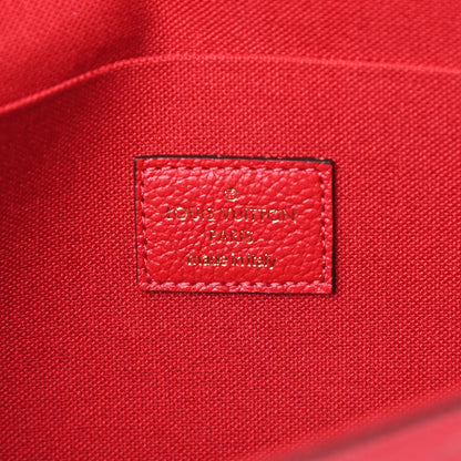 Louis Vuitton Empreinte Pochette Felicie Chain Wallet Scarlet 8 of 13