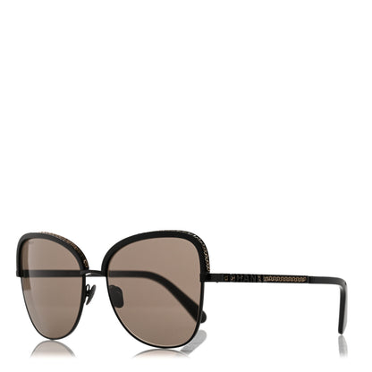 Chanel Square Frame Sequin Sunglasses 4270 Black 1 of 8