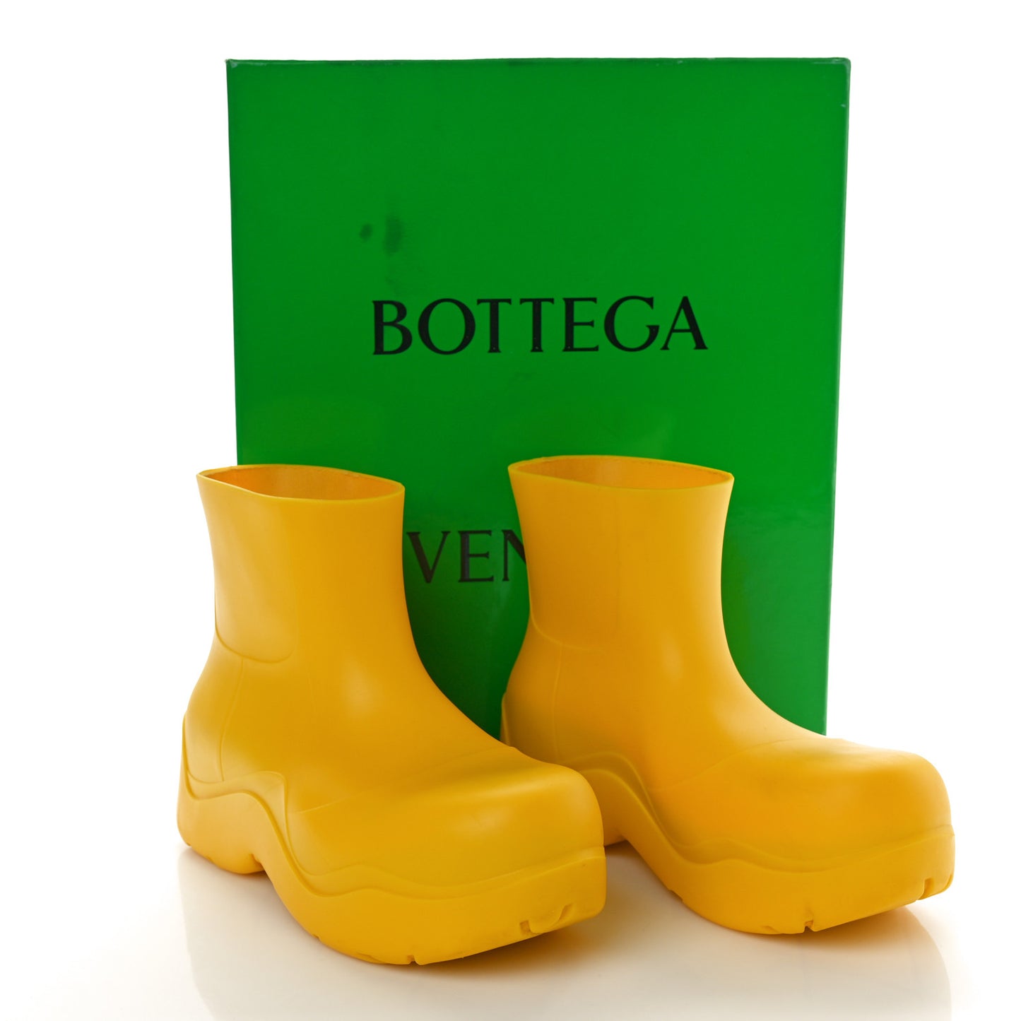 Rubber Puddle Ankle Boots 38 Egg Yolk