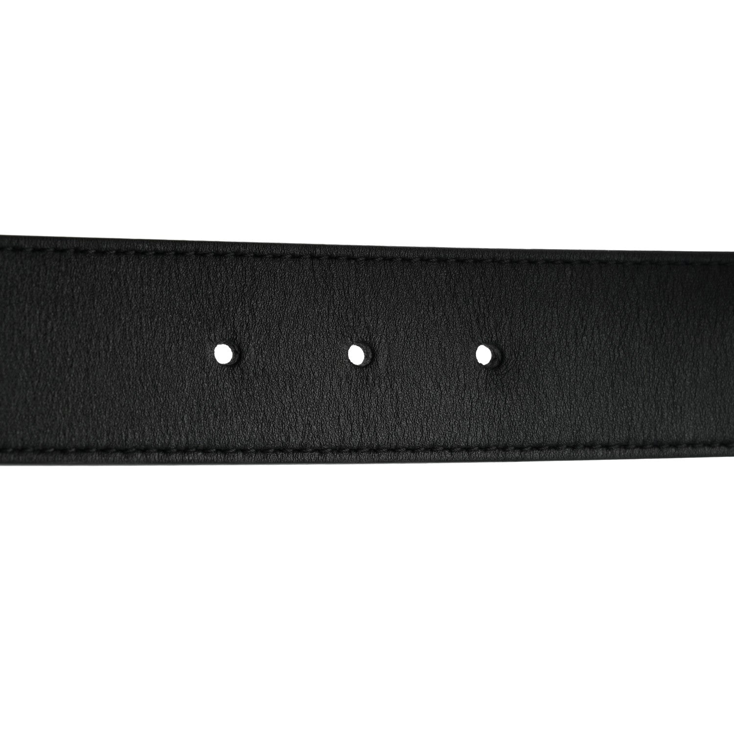 Gucci Calfskin Crystal Double G 40mm Belt 80/32 Black Multicolor 6 of 6
