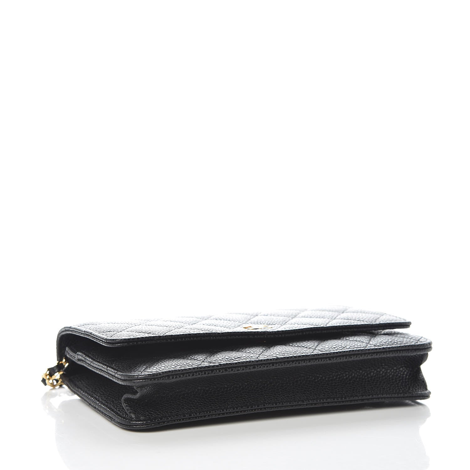 Chanel Caviar Quilted Wallet On Chain WOC Black 4 of 11