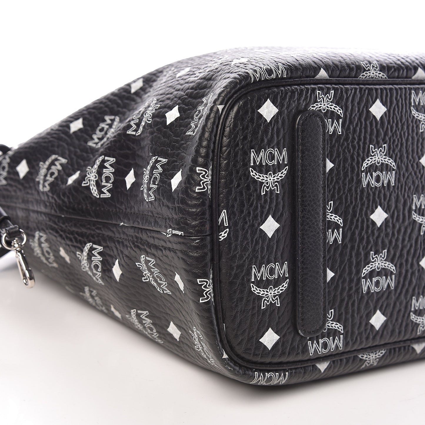 Visetos Medium Reversible Shopper Tote Black