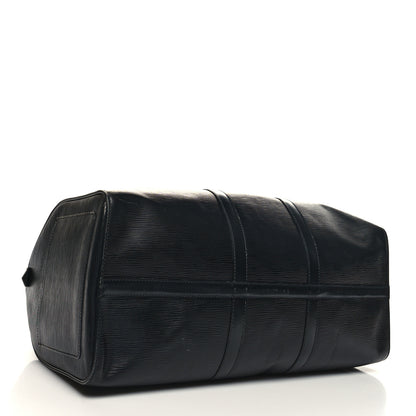 Louis Vuitton Epi Keepall 50 Black 4 of 13