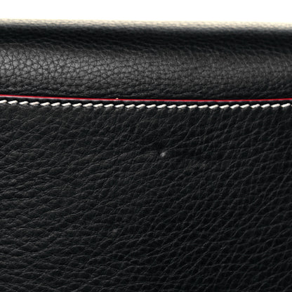 Givenchy Calfskin Bi-Color Topstitch Small Antigona Black Red 6 of 9