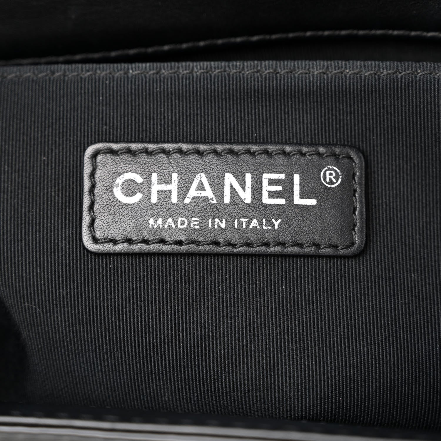 Chanel Patent Calfskin Quilted Medium Boy Flap Black 6 of 13