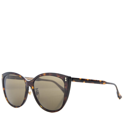 Gucci Acetate Cat Eye Sunglasses GG0193SK Tortoise 1 of 9