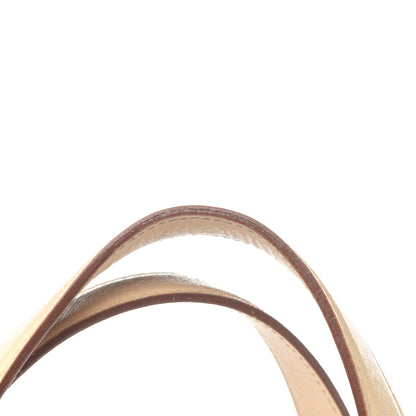 Salvatore Ferragamo Suede Hammered Calfskin Gancini Satchel Beige 15 of 16
