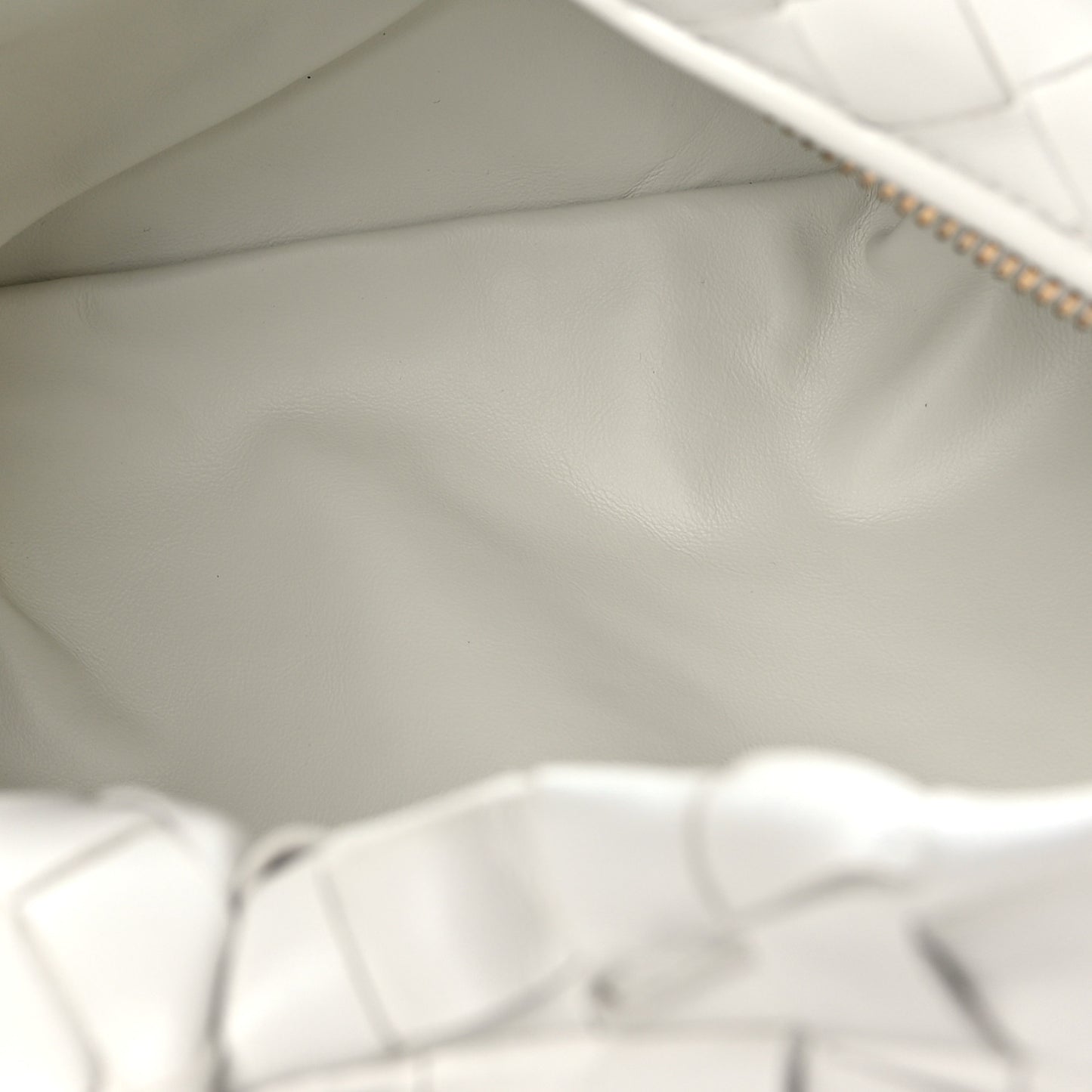 Nappa Intrecciato Teen Jodie Hobo White