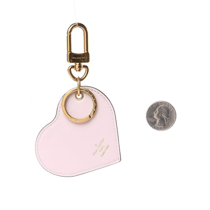 Louis Vuitton Vernis Degrade Heart Bag Charm Pink 2 of 5