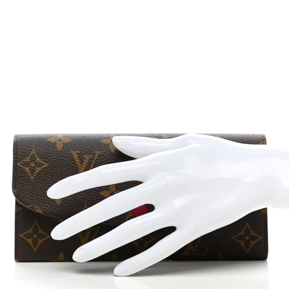 Louis Vuitton Monogram Emilie Wallet Fuchsia 2 of 8
