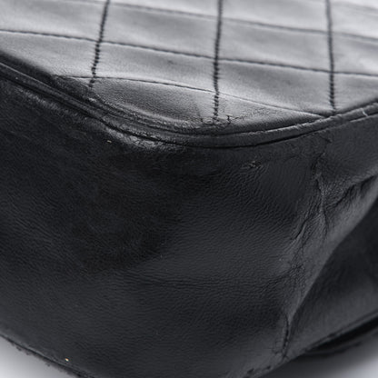 Chanel Lambskin Quilted Medium Single Flap Black 16 of 22