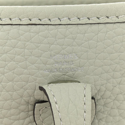 Hermes Taurillon Clemence Evelyne TPM Gris Neve 6 of 10
