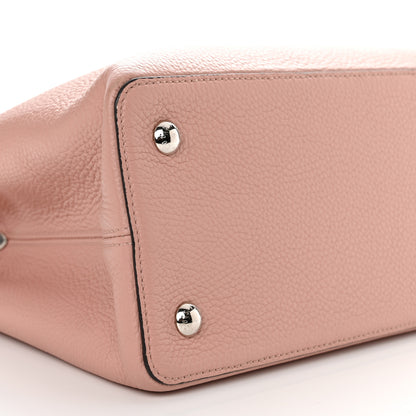 Louis Vuitton Taurillon Capucines MM Magnolia 9 of 10
