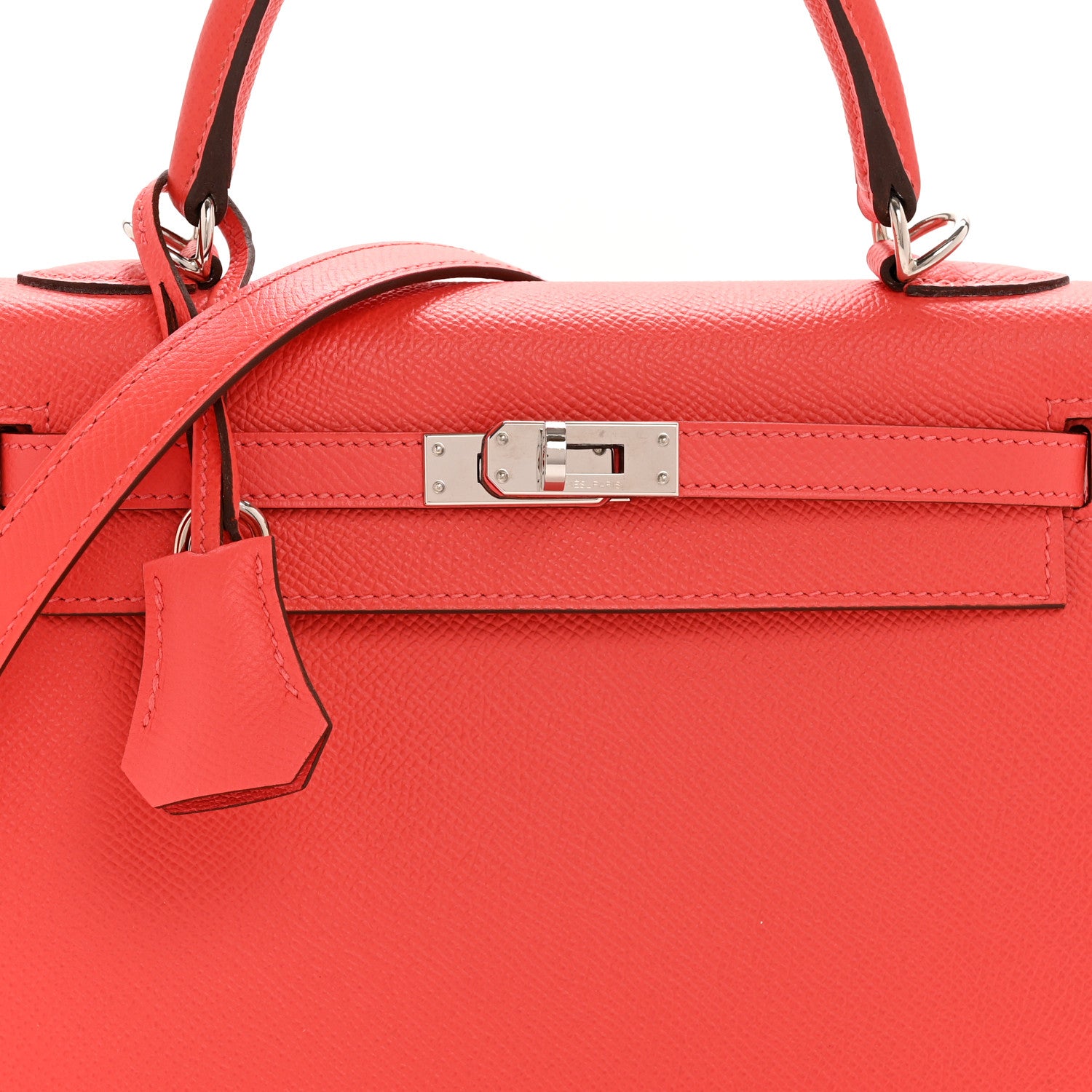 Hermes Epsom Kelly Sellier 25 Rose Jaipur 8 of 14