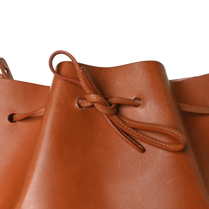 Mansur Gavriel Vegetable Tanned Calfskin Bucket Bag Cammello Rosa 11 of 21