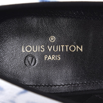 Louis Vuitton Monogram Denim Tie Dye Mens Auteuil Slippers 8 Navy Blue 8 of 10