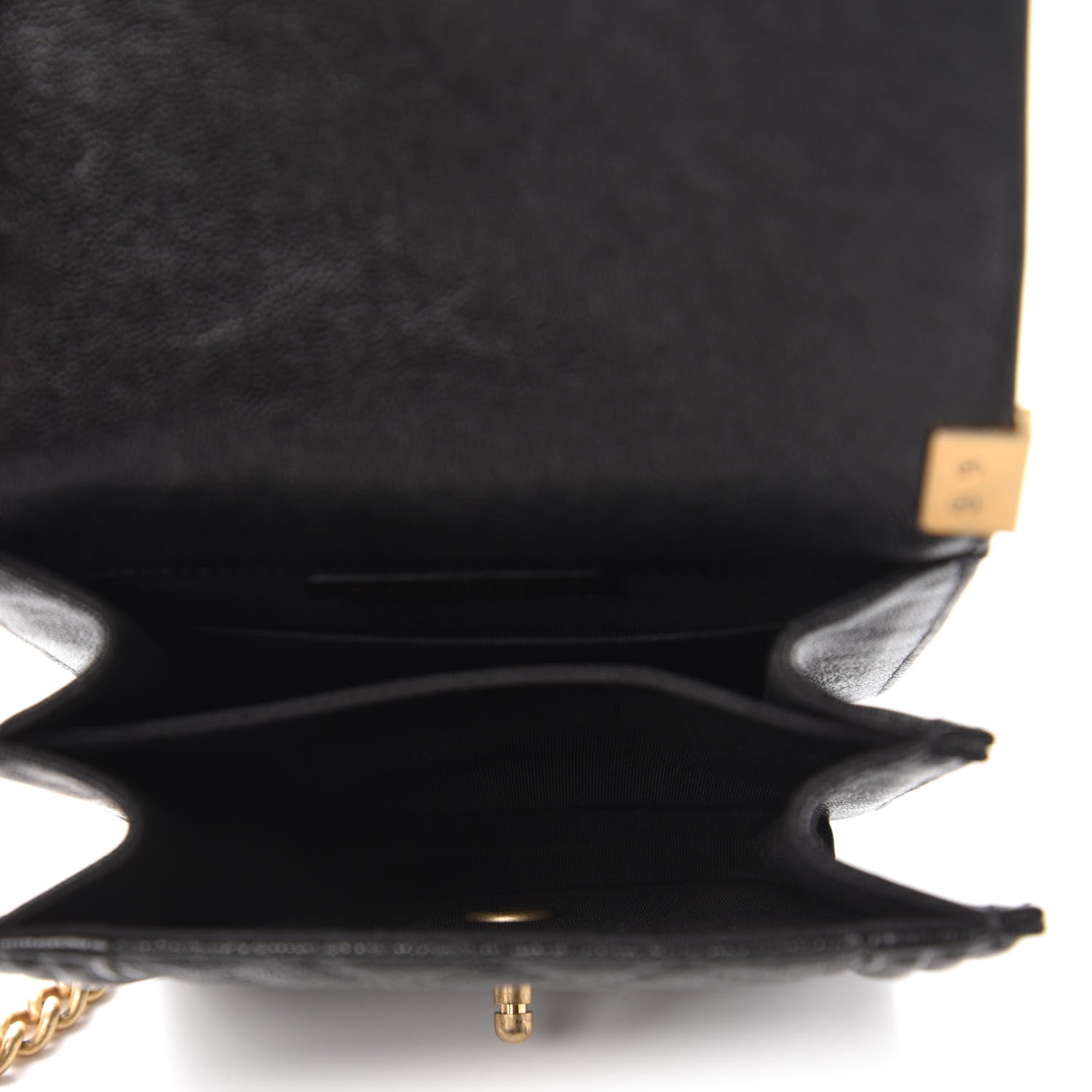Chanel Caviar Quilted North South Boy Flap Black 6 of 12