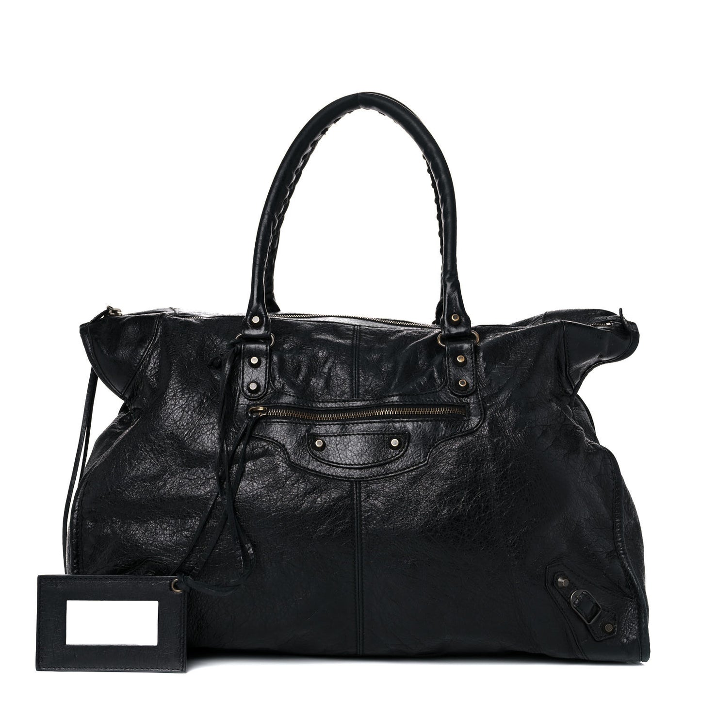 Agneau Classic Hardware Weekender Black