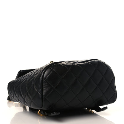 Chanel Lambskin Quilted Mini Urban Spirit Backpack Black 4 of 9