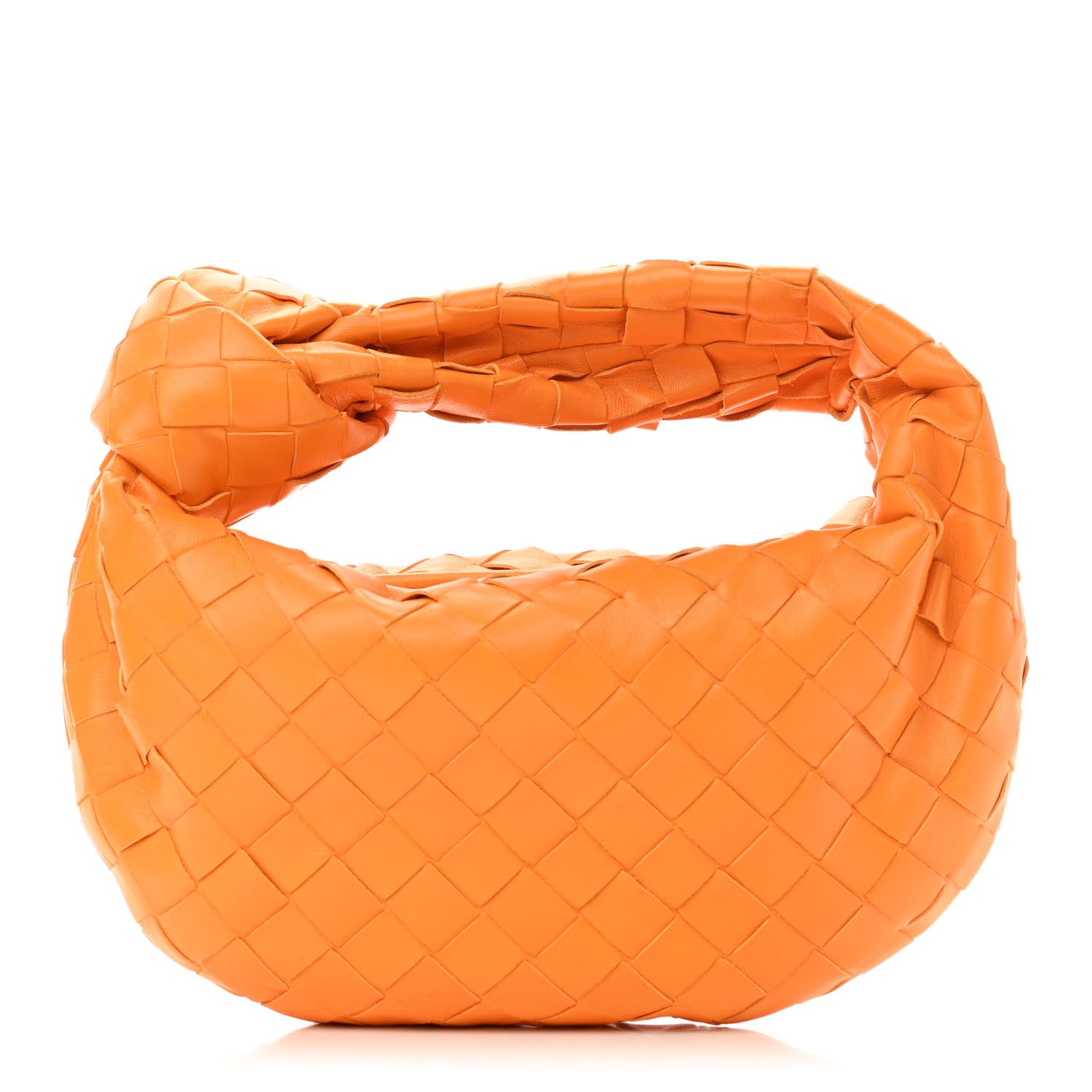 Bottega Veneta Nappa Intrecciato Mini Jodie Tangerine 1 of 11