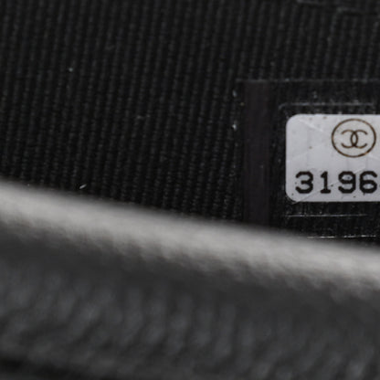 Chanel Caviar Quilted Boy Phone Holder Black 8 of 12