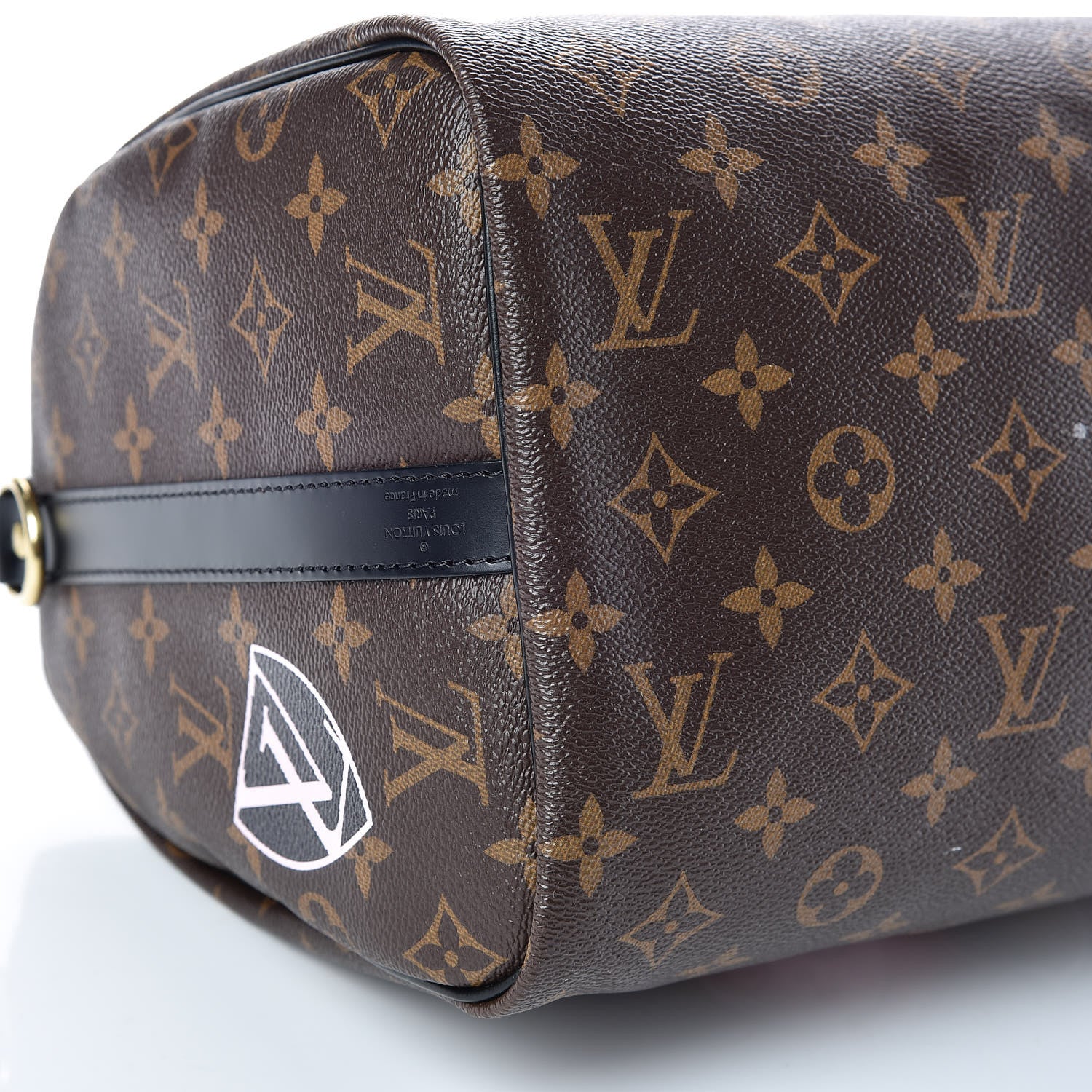 Louis Vuitton Monogram My World Tour Speedy Bandouliere 30 Black 5 of 12