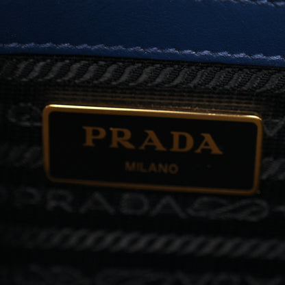 Prada Saffiano Soft Calfskin Large Tote Bluette 6 of 9