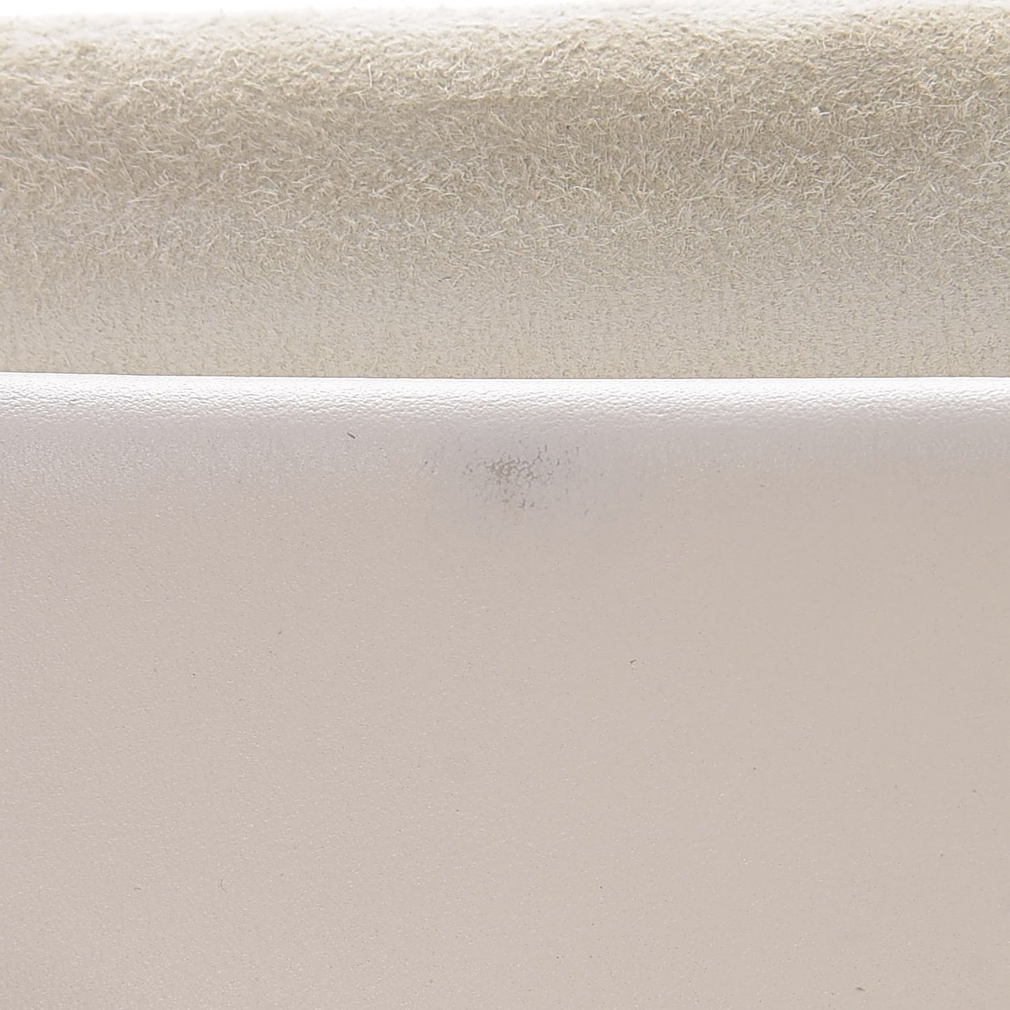 Calfskin J'Adior Chain Flap Bag Off White