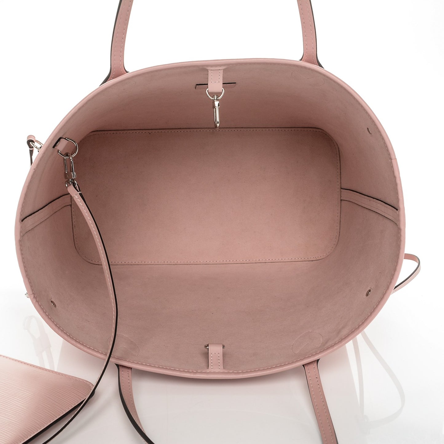 Epi Neverfull MM Rose Ballerine
