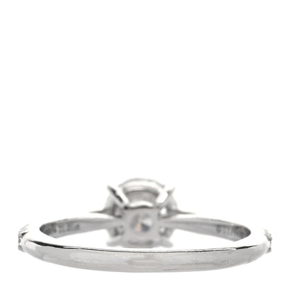 Tiffany Platinum Diamond 1.01ct Novo Engagement Ring 51 5.75 3 of 6