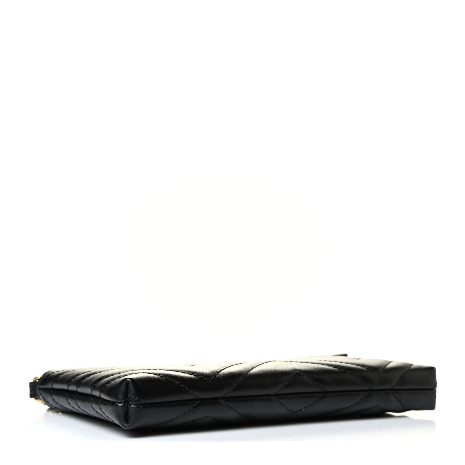 Gucci Calfskin Matelasse Mini GG Marmont Chain Bag Black 3 of 6