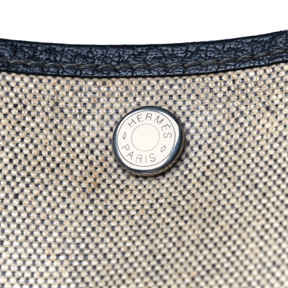 Hermes Buffle Skipper Toile Garden Party 30 TPM Black 5 of 10