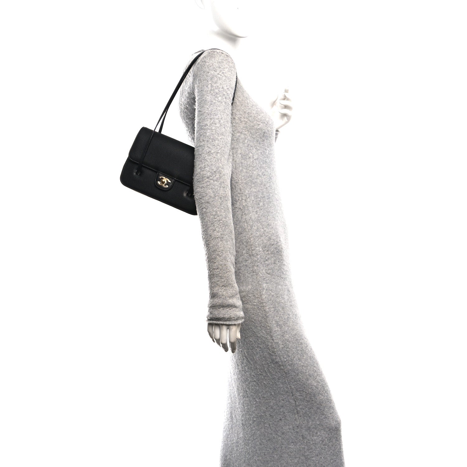 Chanel Shiny Caviar Preppy Coco Small Flap Black 2 of 11