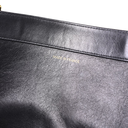 Chanel Lambskin CC Tote Black 10 of 12