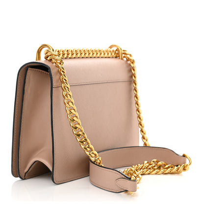 Prada Saffiano Chain Shoulder Bag Cammeo 3 of 11
