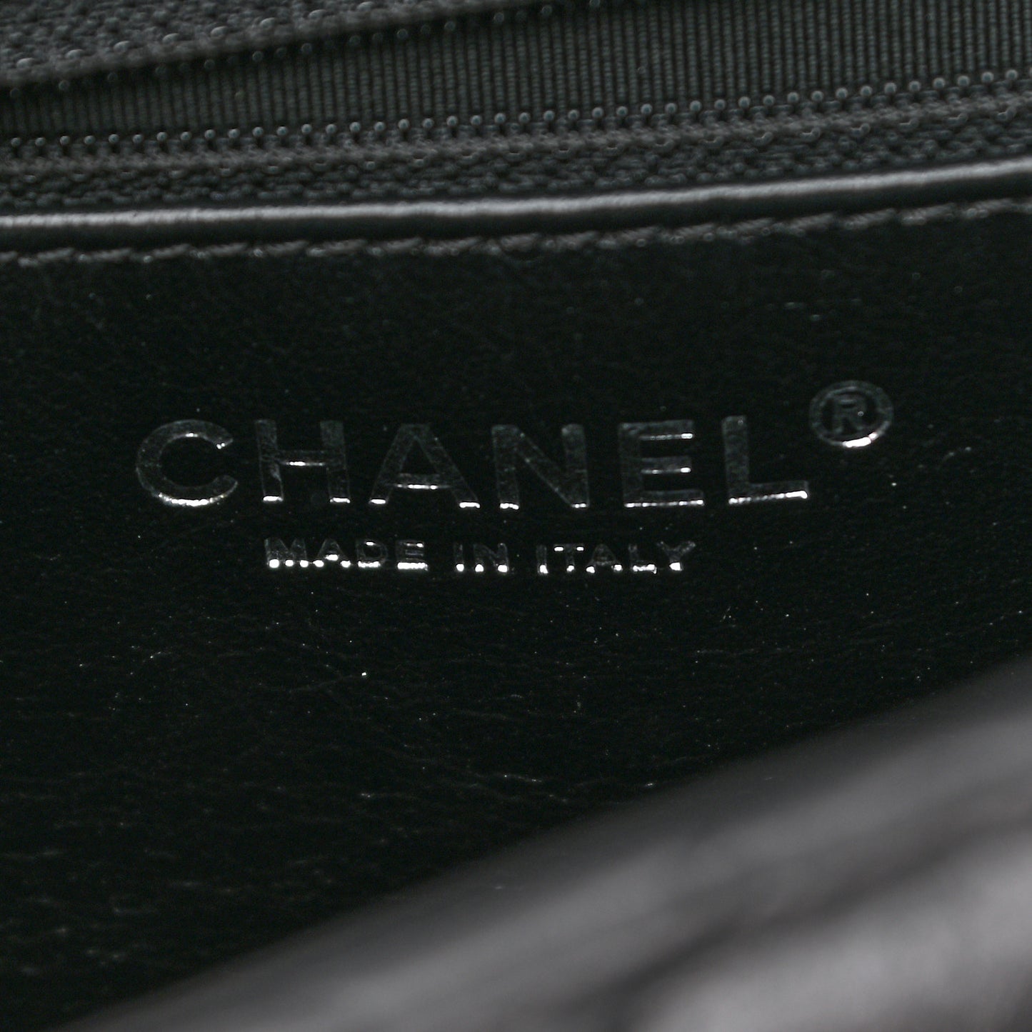 Metallic Aged Calfskin Quilted Reissue 2.55 Accordion Flap Black