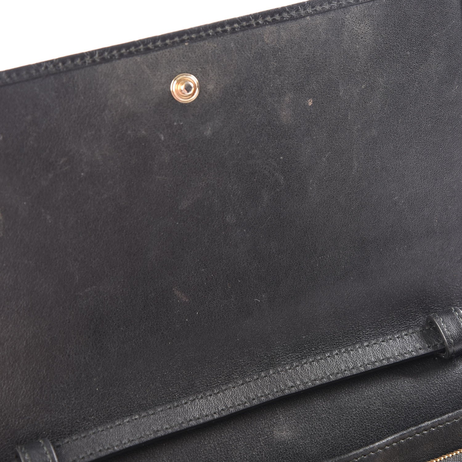 Gucci Microguccissima Crossbody Wallet Black 9 of 10