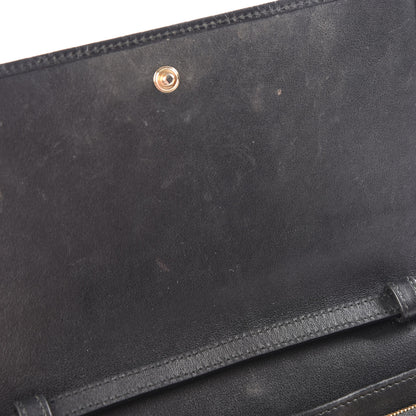 Gucci Microguccissima Crossbody Wallet Black 9 of 10