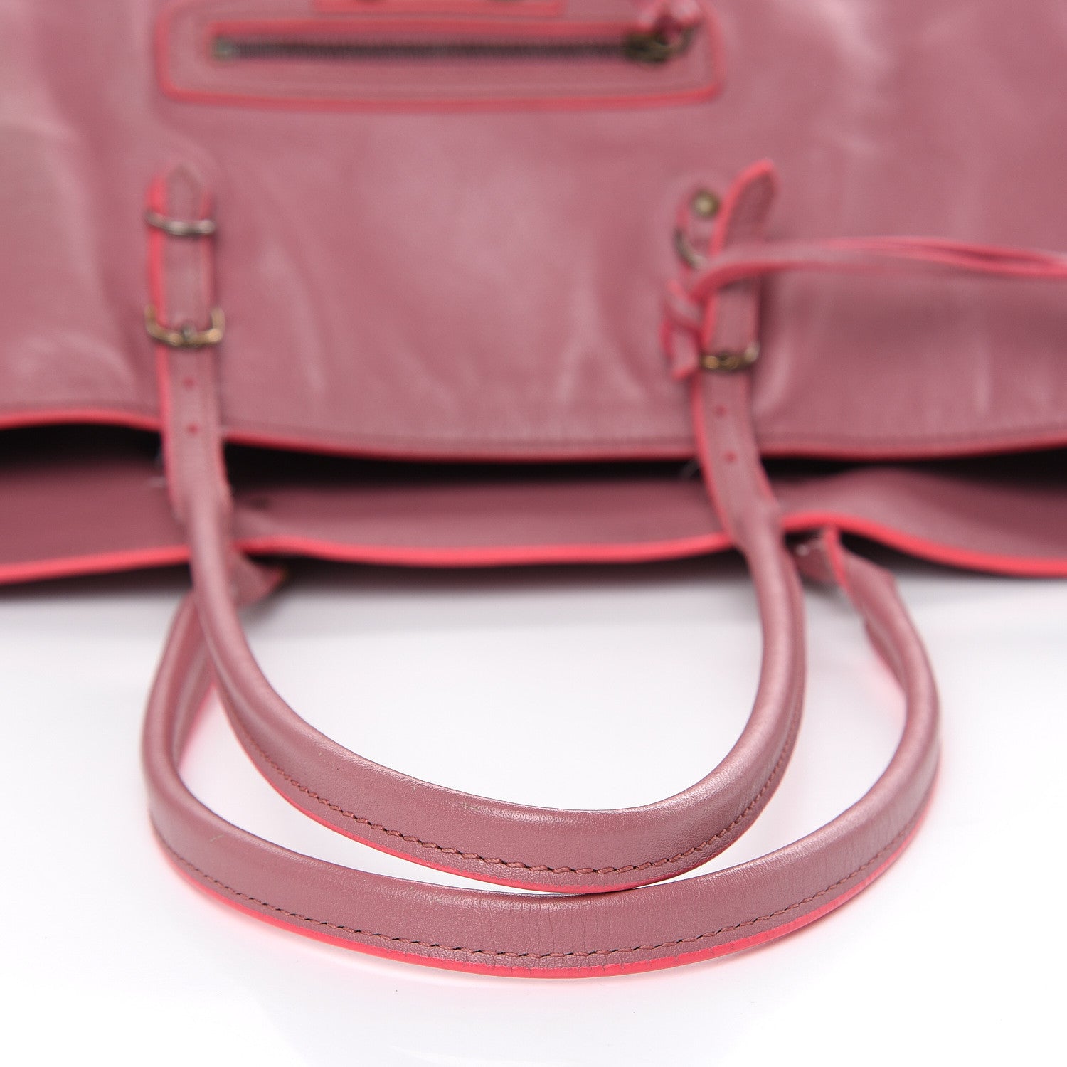 Balenciaga Veau Papier A4 Tote Rose Anglaise 10 of 21