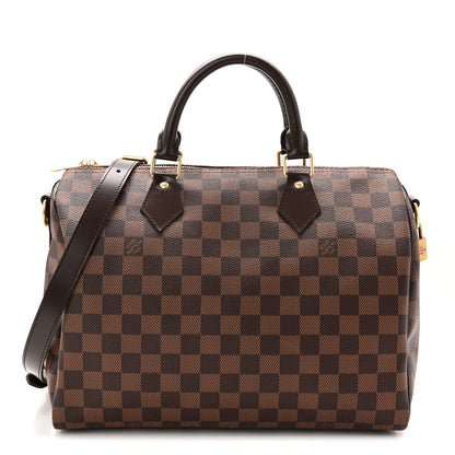 Louis Vuitton Damier Ebene Speedy Bandouliere 30 1 of 10