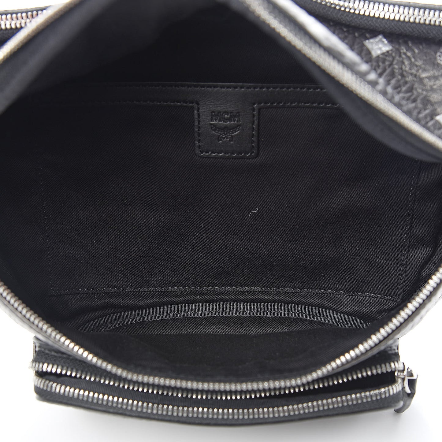 Gradation Visetos Medium Belt Bag Silver
