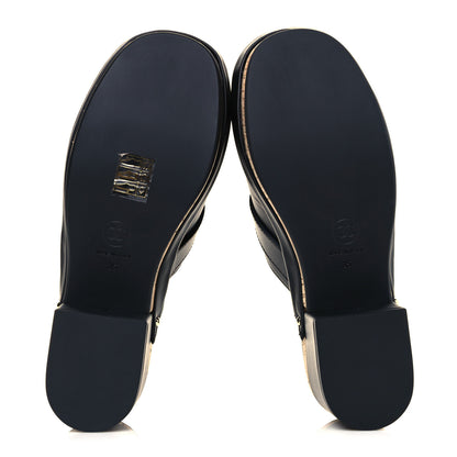 Chanel Calfskin CC Turn Lock Clogs 35 Black 9 of 18