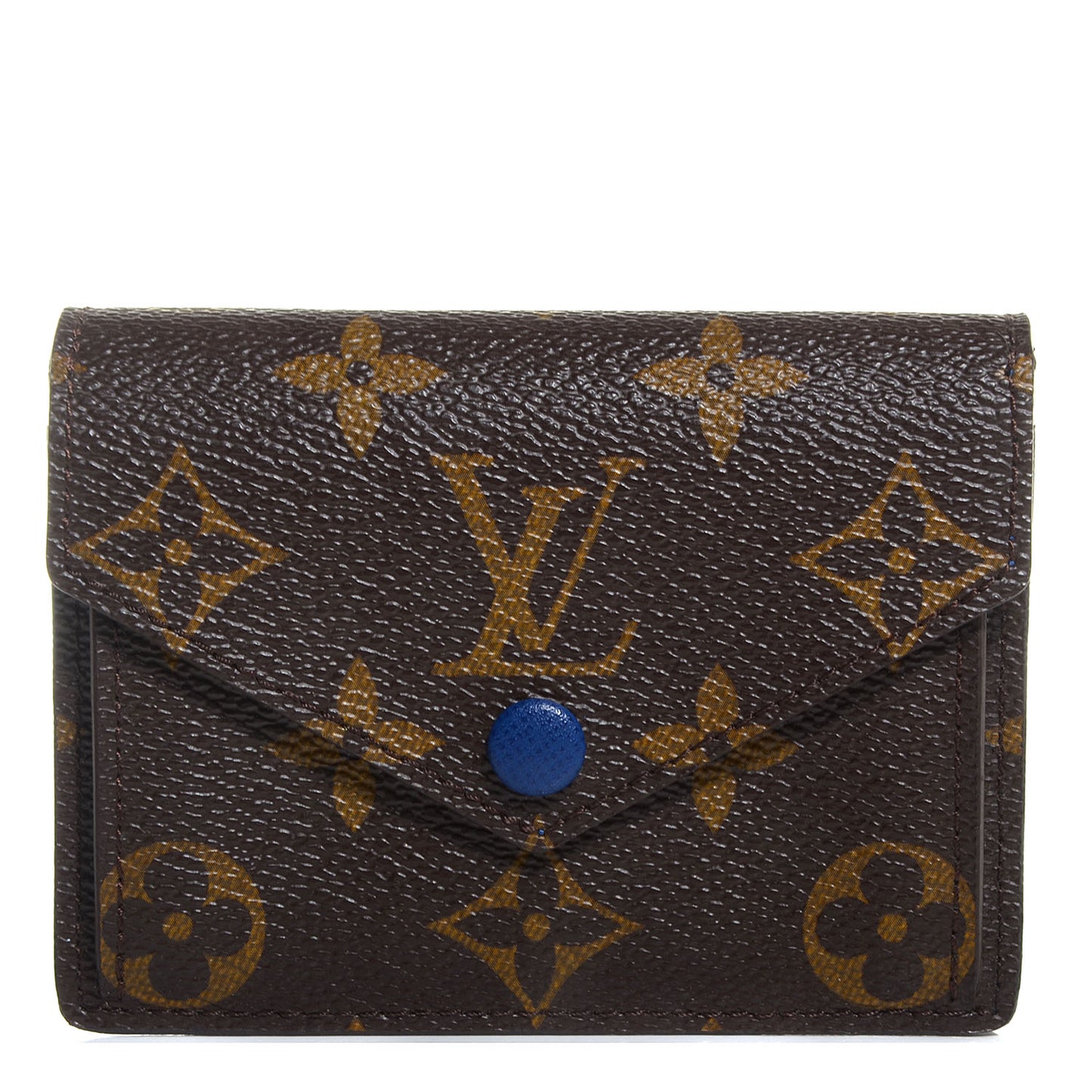 Monogram Compact Marie Wallet Blue